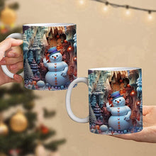 Load image into Gallery viewer, 3D Christmas Hot Cocoa Inflated Mug