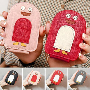 🐧Cute Penguins PU Credit Card Coin Wallet