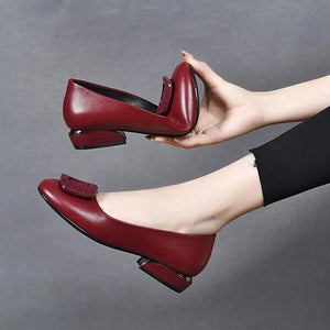 Pump Round Toe Beanie Shoes