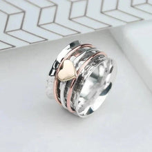 Load image into Gallery viewer, Self Love Spinner Heart Ring