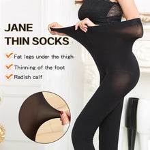 Load image into Gallery viewer, Ladies Slimming stockings opaque tights plus size