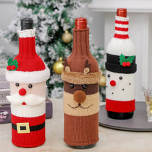 Load image into Gallery viewer, Christmas Decorative Santa Wine Bottle Cover