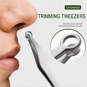 Universal Nose Hair Trimming Tweezers