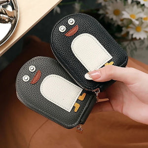 🐧Cute Penguins PU Credit Card Coin Wallet
