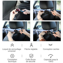 Load image into Gallery viewer, Crochet de Voiture pour Support d&#39;Appui-tête