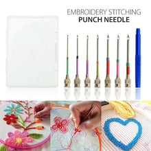 Load image into Gallery viewer, Embroidery Stitching Punch Needles (7 PCs)