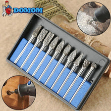 Load image into Gallery viewer, DOMOM 10-In-1 Tungsten Steel Grinding Head Set ( 10PCs )