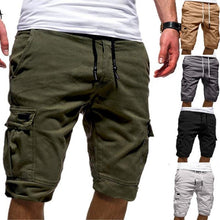 Load image into Gallery viewer, Men&#39;s Fashion Big Pocket Loose Shorts
