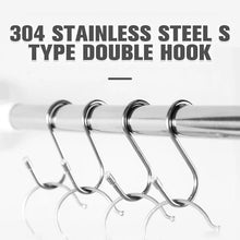 Load image into Gallery viewer, Stainless Steel S Type Double Hook