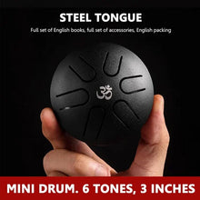 Load image into Gallery viewer, 3&quot; Mini Micro Tongue Drum