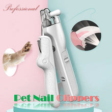 Load image into Gallery viewer, Professional LED Pet Nail Clippers