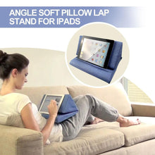 Load image into Gallery viewer, Multi-Angle Soft Pillow Lap Stand for iPads (Upgrade Version)