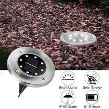 Load image into Gallery viewer, LED Solar Ground Light