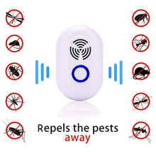 Load image into Gallery viewer, Ultrasonic pest repeller insect repeller