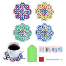 Load image into Gallery viewer, Diamond Crafts Coasters Diamond Painting Coasters (Mandala)