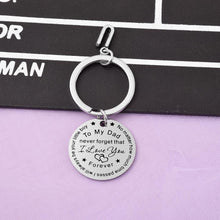 Load image into Gallery viewer, SANK® To My Dad/Mom Keychain (Letter pendant)