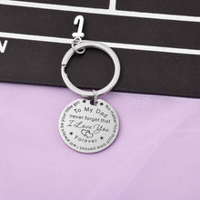 Load image into Gallery viewer, SANK® To My Dad/Mom Keychain (Letter pendant)