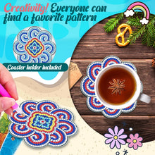 Load image into Gallery viewer, Diamond Crafts Coasters Diamond Painting Coasters (Mandala)