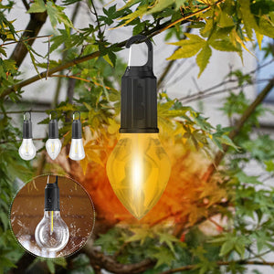 💡 New Outdoor Camping Hanging Type-C Charging Retro Bulb Light