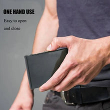 Load image into Gallery viewer, Ultra-thin Anti-theft Brush Anti-demagnetization Metal Card Case