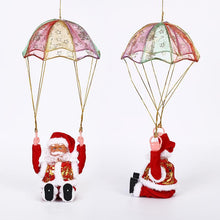 Load image into Gallery viewer, Parachute Santa- Christmas decoration