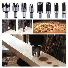 Load image into Gallery viewer, Wooden Cutting Drill Bits