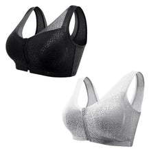 Load image into Gallery viewer, Front Zipper Breathable Bra