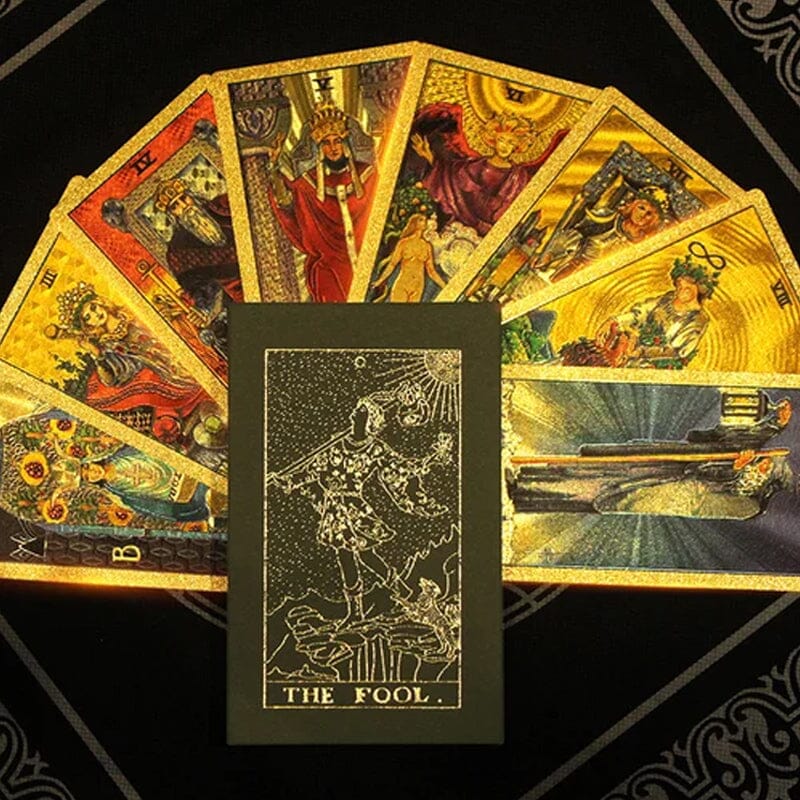 Explore the Mystical World of Tarot Gold Foil Tarot