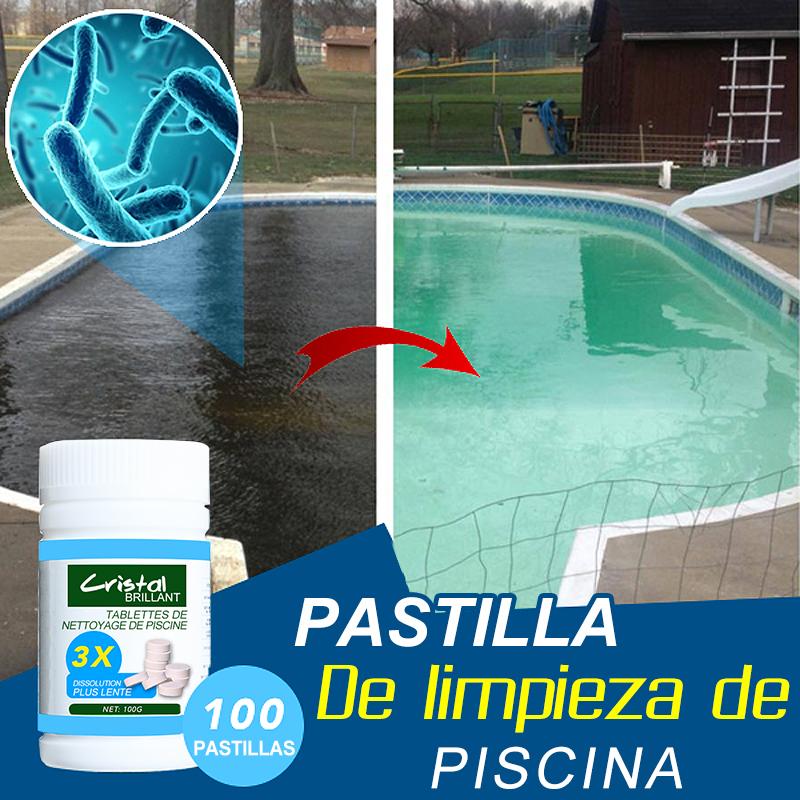 Pastilla para limpieza de piscinas (100 tabletas)