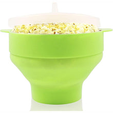 Load image into Gallery viewer, Silicone Popcorn Popper Bowl