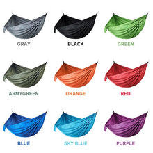 Load image into Gallery viewer, Outdoor Camping Hammock Set
