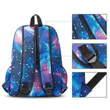 Load image into Gallery viewer, Galaxy Backpack Unisex School Backpack Cute Bag
