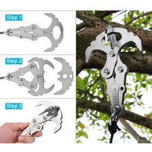 Load image into Gallery viewer, 🪝Stainless Steel Survival Folding Grappling Gravity Hook🪝