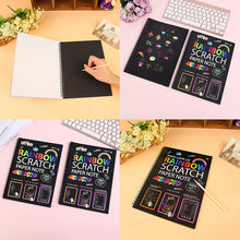 Load image into Gallery viewer, 🌈Rainbow Scratch Art Notebook