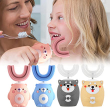 Load image into Gallery viewer, Smart 360 Degree U-shaped Children&#39;s Electric Toothbrush
