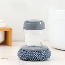 Load image into Gallery viewer, Kitchen Soap Dispensing Palm Brush
