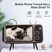 Load image into Gallery viewer, Retro TV Bluetooth Speaker+ Mobile Phone Holder