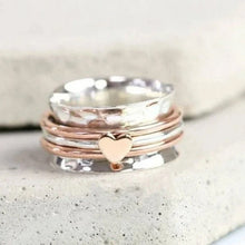 Load image into Gallery viewer, Self Love Spinner Heart Ring