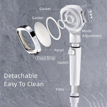 Load image into Gallery viewer, 4-mode Handheld Pressurized Shower Head with Pause Switch