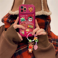 Load image into Gallery viewer, Christmas Tree Pendant iPhone Cover with Mirror