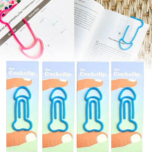 Load image into Gallery viewer, 😆Funniest Book Clip of the century | Cockclip Weenie Shaped Book Clip