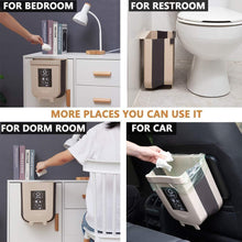 Load image into Gallery viewer, Creative Wall Mounted Folding Waste Bin