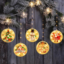 Load image into Gallery viewer, Christmas Painting Decoration Lights