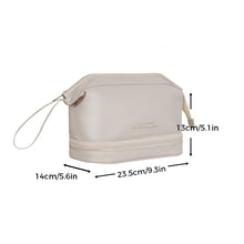 Load image into Gallery viewer, PU Portable Travel Cosmetic Storage Bag