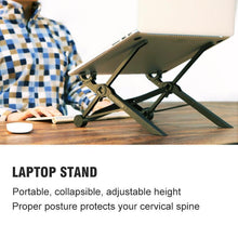 Load image into Gallery viewer, Adjustable and Portable Laptop Stand