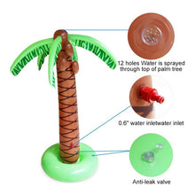 Load image into Gallery viewer, Inflatable Coconut Tree Water Spray Toy