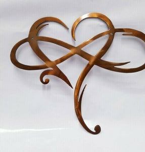 💞Infinity heart - Steel wall decor Metal Wall art