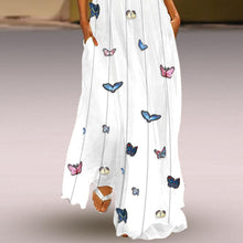 Load image into Gallery viewer, New Butterfly Printed Maxi Shift Dress.MC