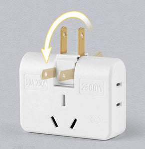 Rotatable Socket Converter