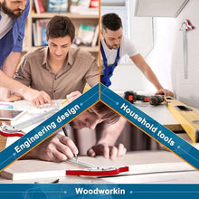 Load image into Gallery viewer, Adjustable Woodworkers Edge Rule